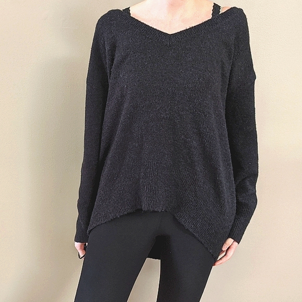 Primark L V-Neck Slouchy Sweater - Picture 2 of 8
